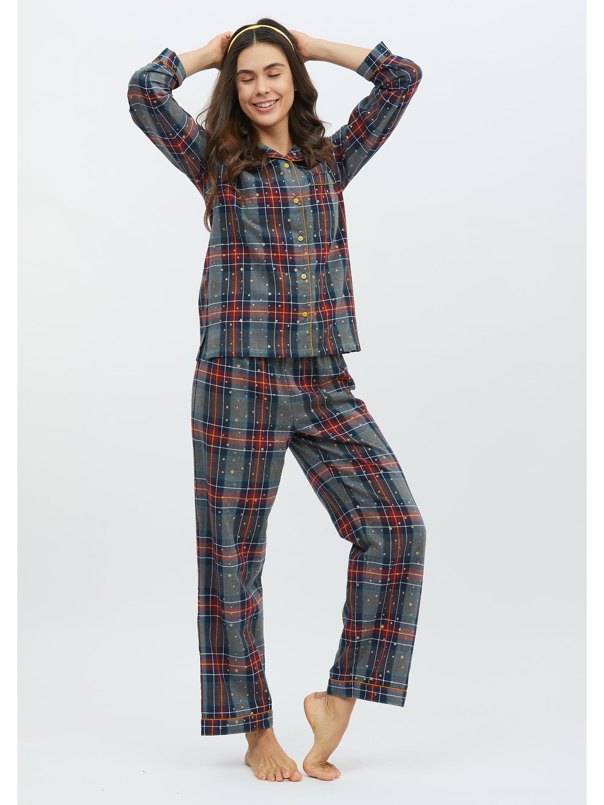 Grey star best sale pyjamas womens