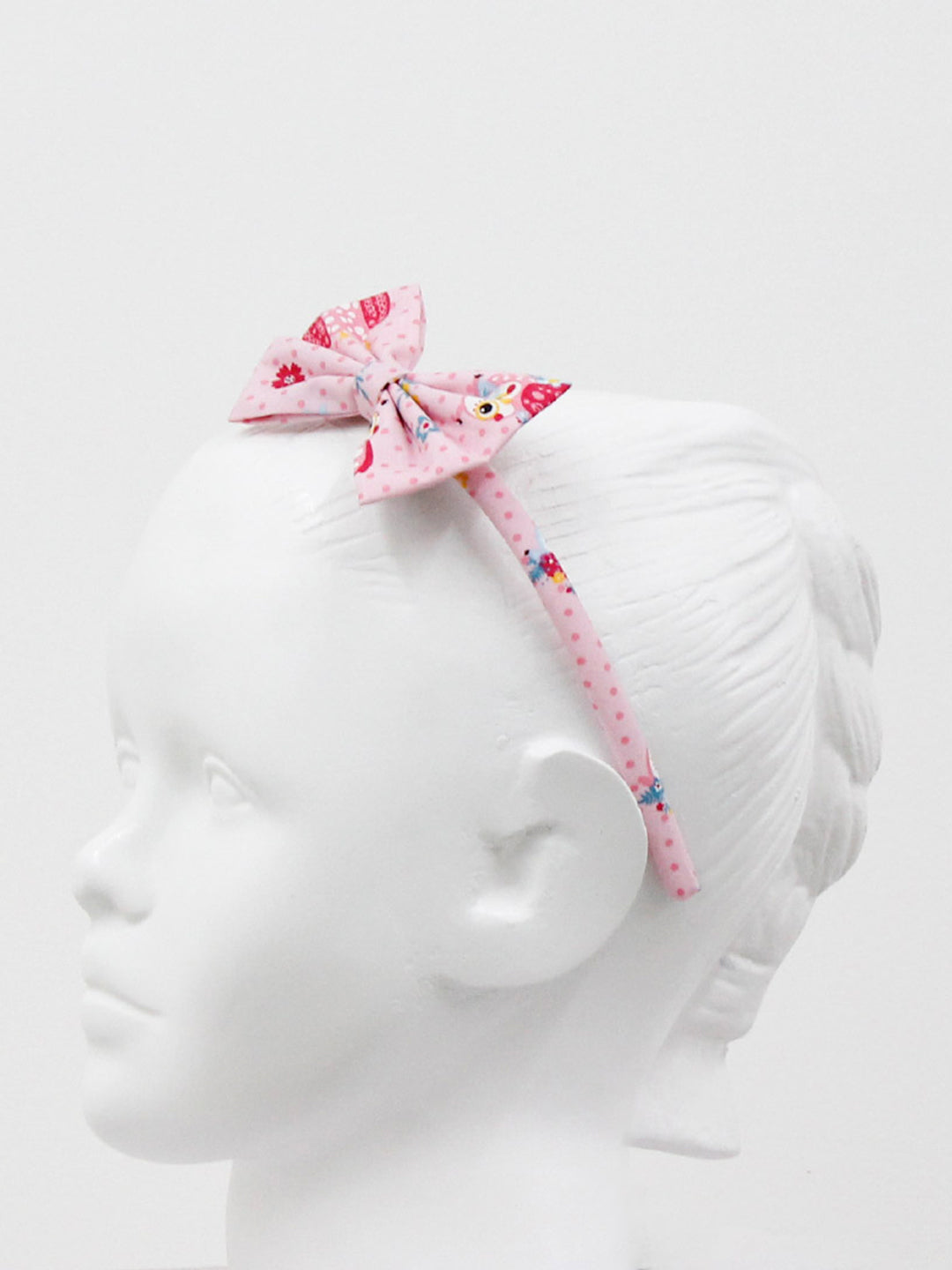 Pink Owl Kids Headband