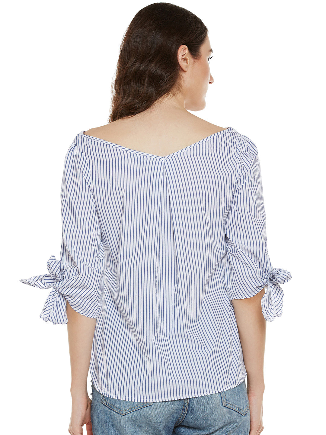 Knotted Sleeve Top
