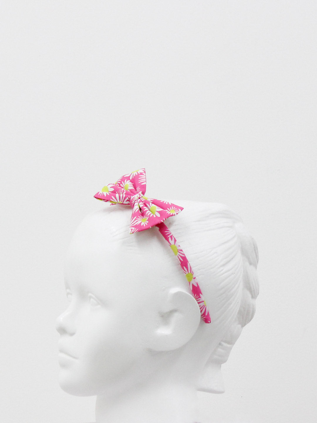 Pink Floral Kids Headband