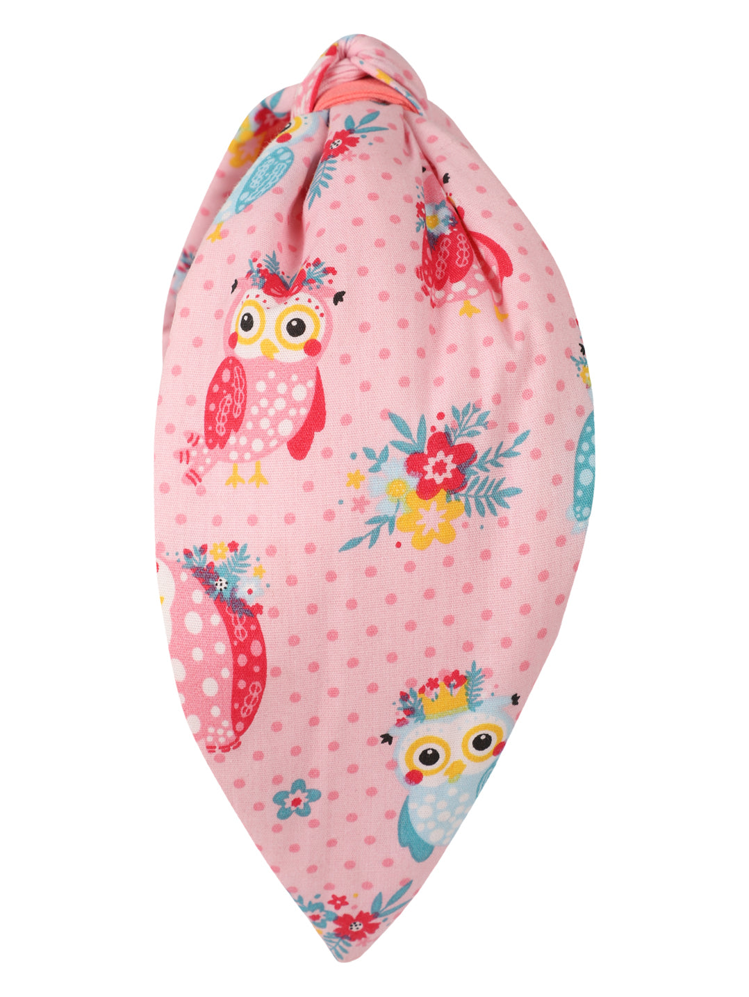 Pink Owl Headband