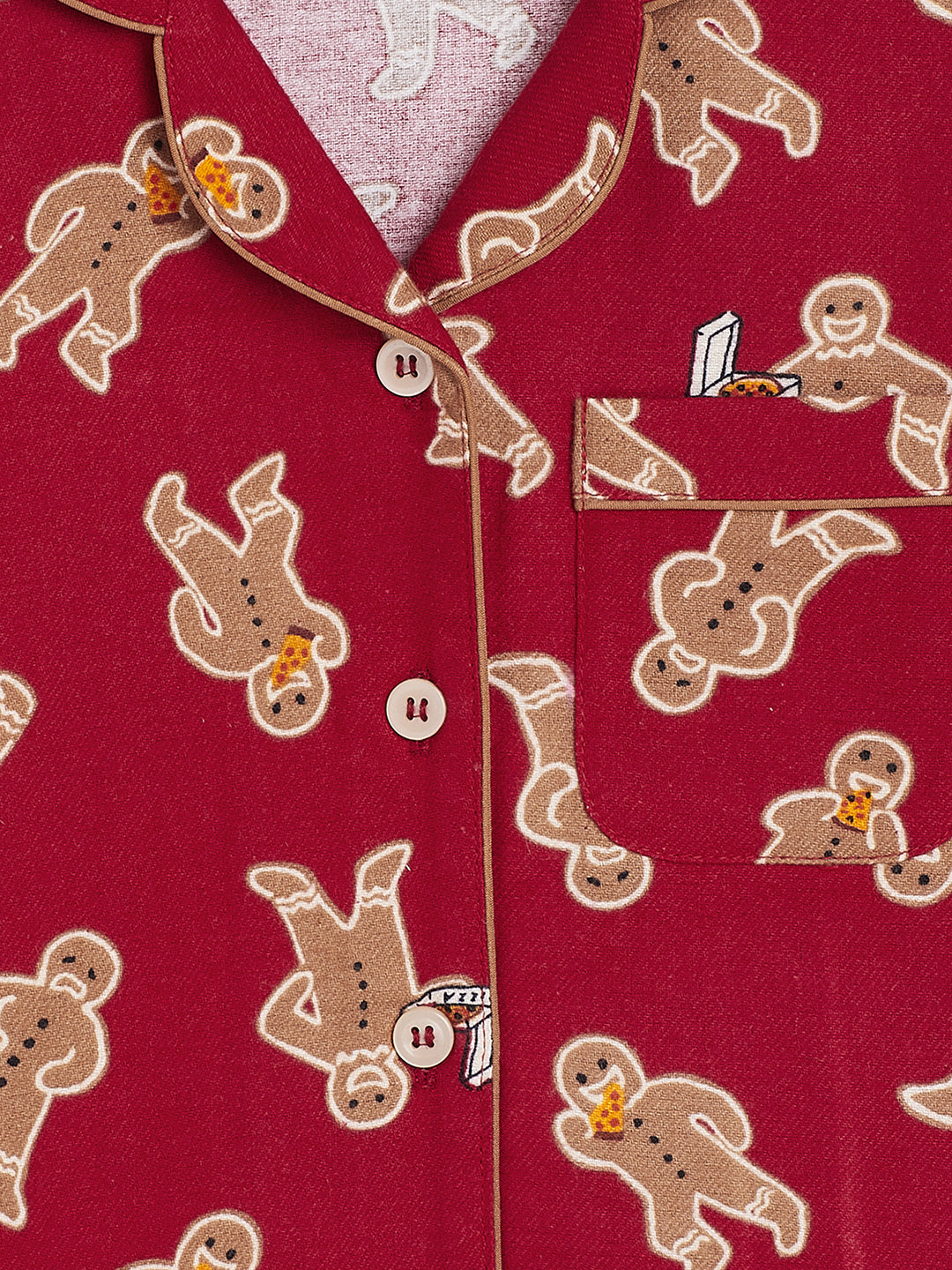 Gingerbread Kids Night Suit